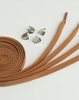 Brown Elastic Laces - Rutsu Barefoot