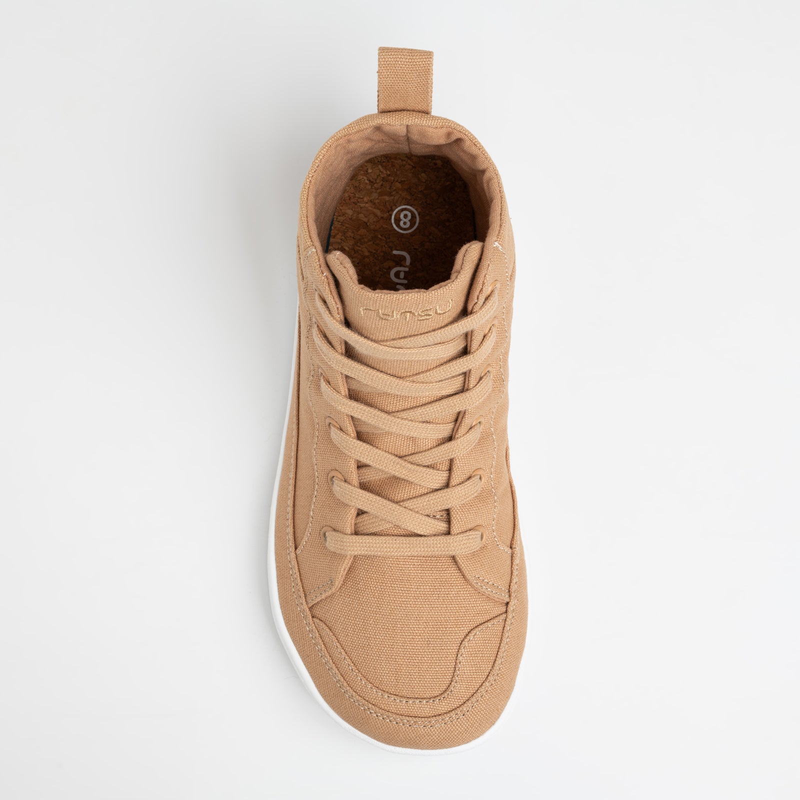Rutsu Original Barefoot Sneakers High Camel