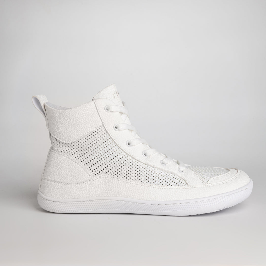 Rutsu Breeze Barefoot Sneakers High White