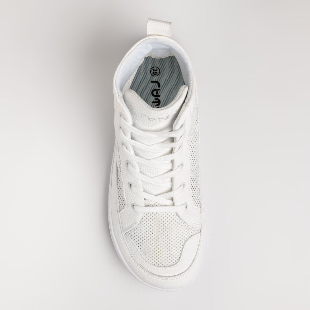 Rutsu Breeze Barefoot Sneakers High White