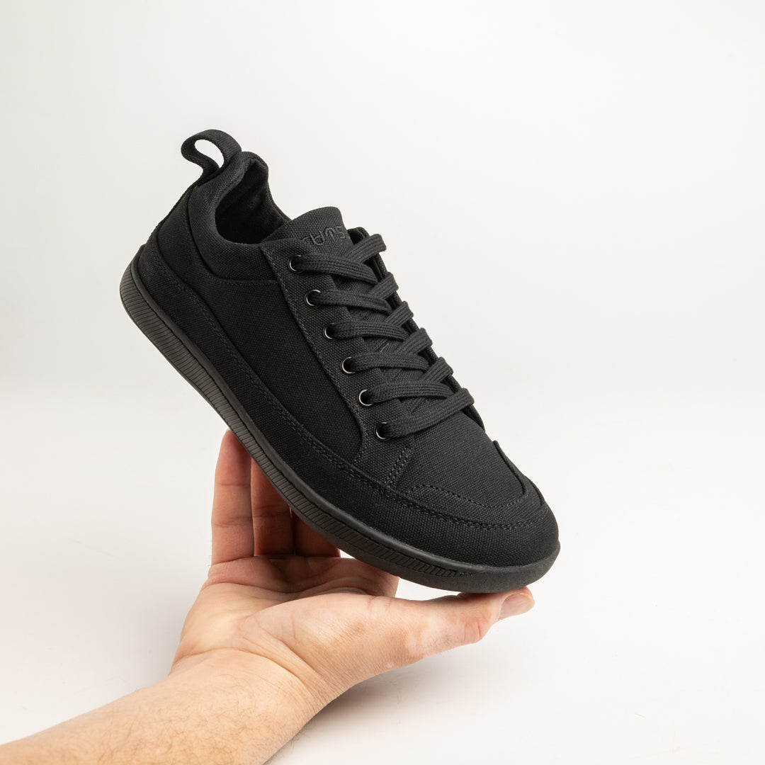 Rutsu Original Barefoot Sneakers Low Black