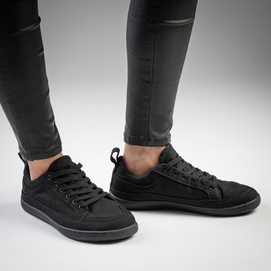 Rutsu Original Barefoot Sneakers Low Black