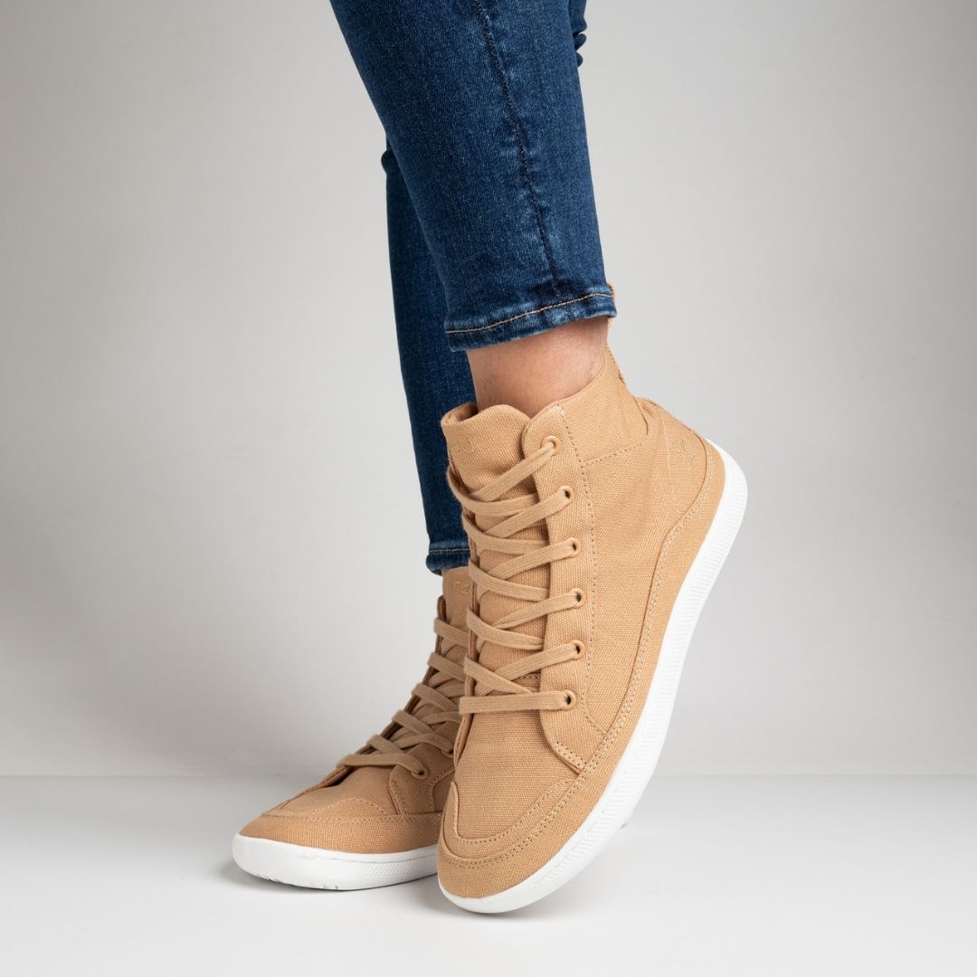 Rutsu Original Barefoot Sneakers High Camel
