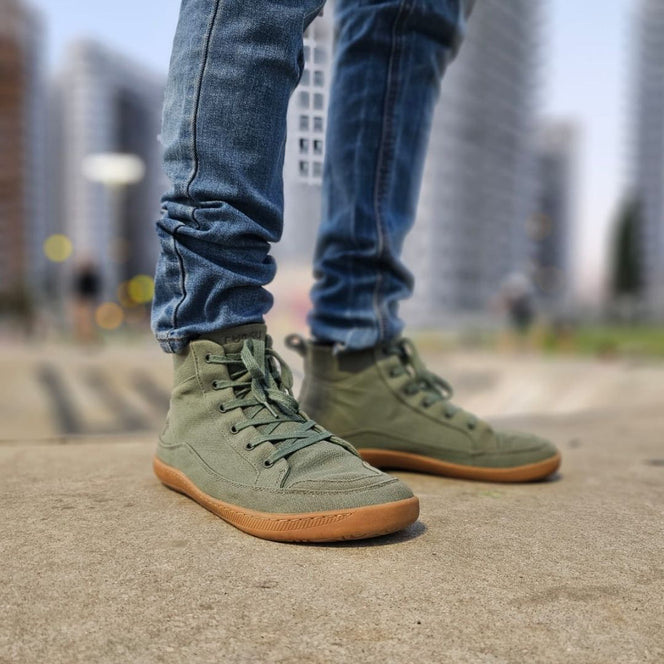 Rutsu Original Barefoot Sneakers | Low Top Gray – Rutsu Barefoot