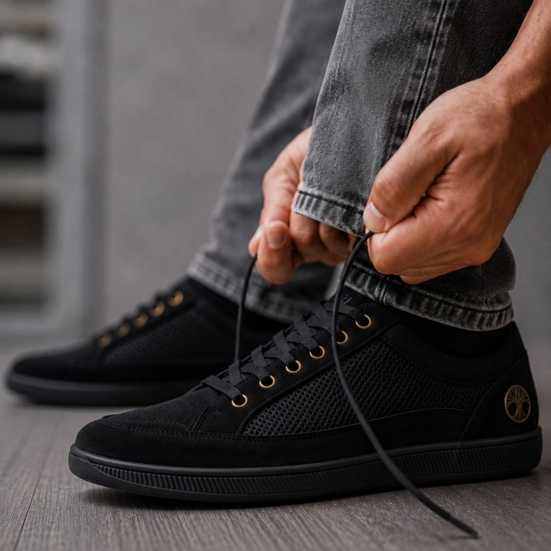 Rutsu Breeze Barefoot Sneakers Black