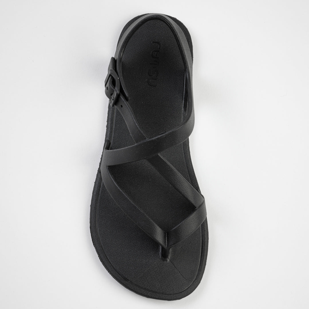 Rutsu Venus Barefoot Sandal Black – Rutsu Barefoot
