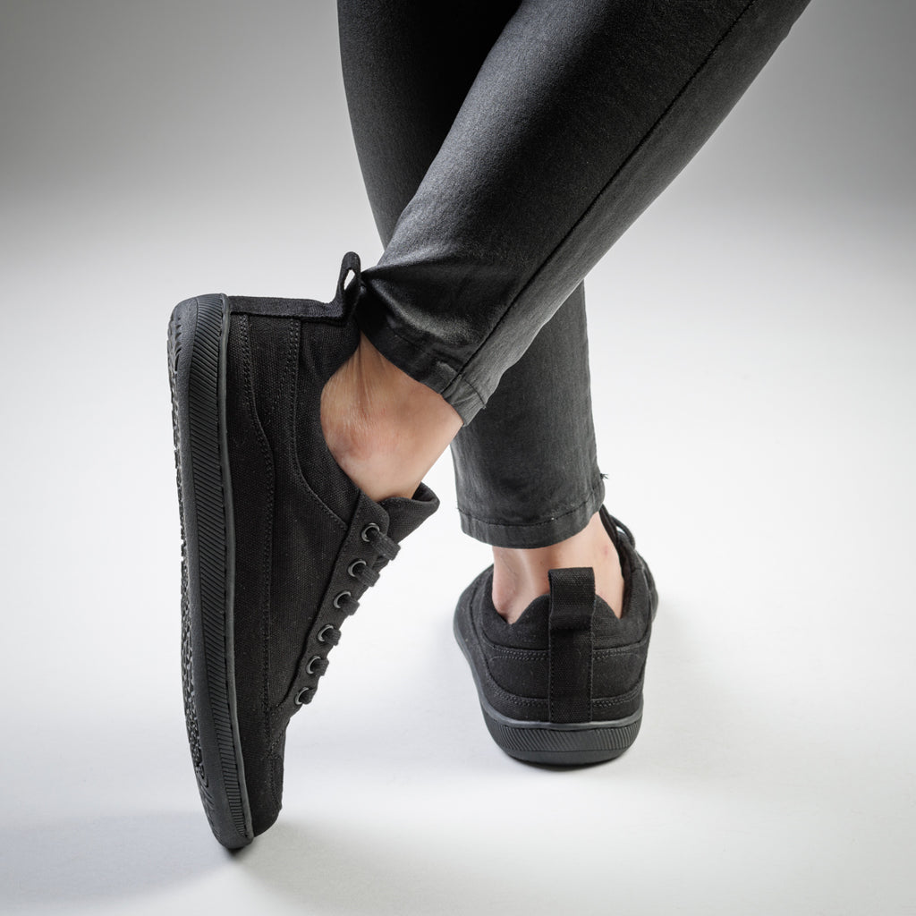 Elegant Rutsu Original Barefoot Sneakers | Low Black – Rutsu Barefoot
