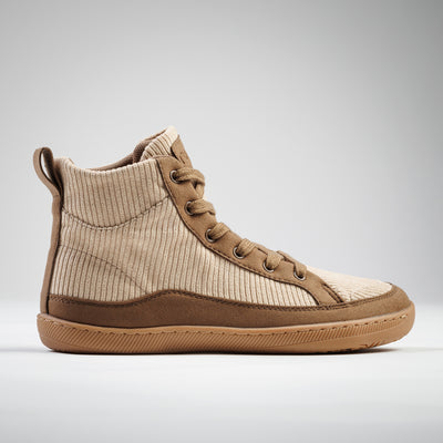 Rutsu Original Barefoot Sneakers High Corduroy