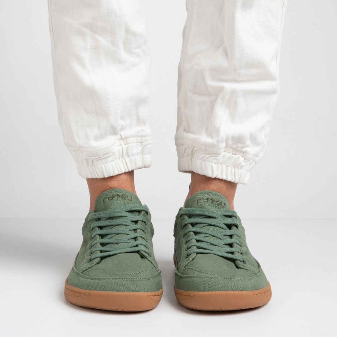 Rutsu Original Barefoot Sneakers Low Green