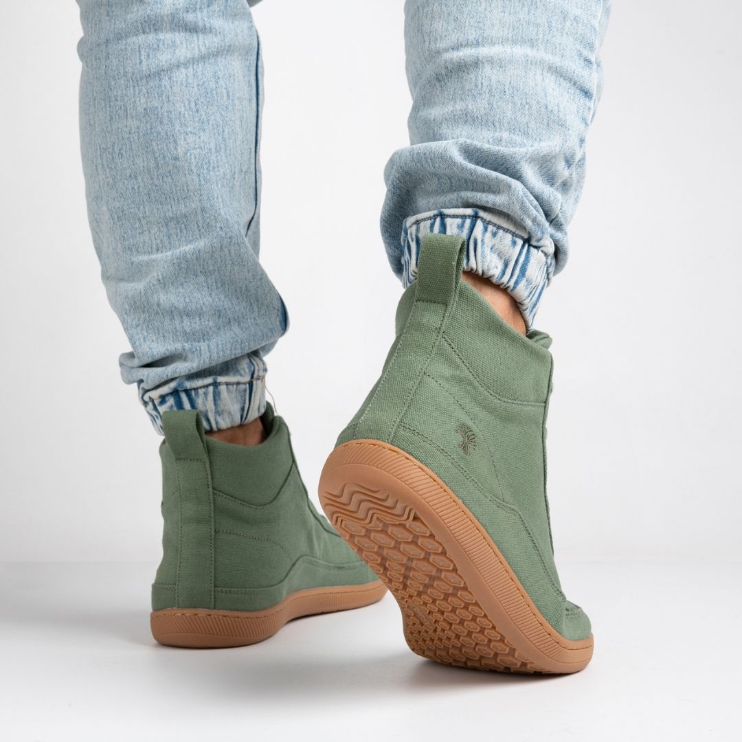 Rutsu Original Barefoot Sneakers High Green